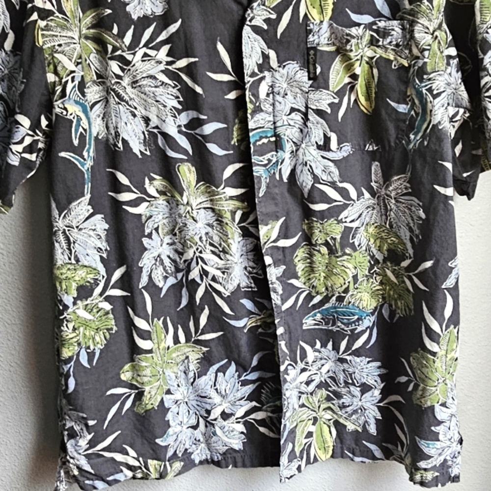 Columbia Floral Hawaiian Shirt